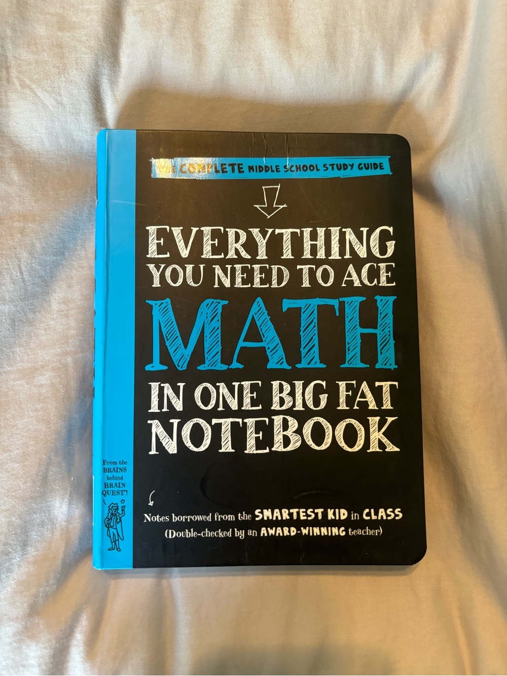 Everything You Need to Ace Math in One Big Fat Notebook - Blue